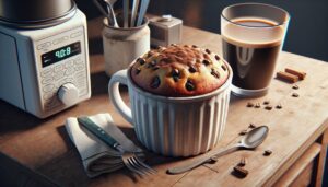 Receita de Bolo de Caneca no Microondas com Café e Canela